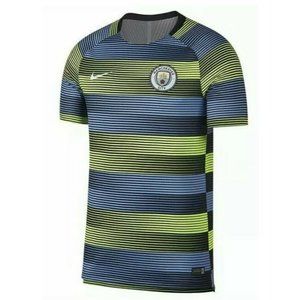 Nike Blue and Yellow Striped Men's Jersey
